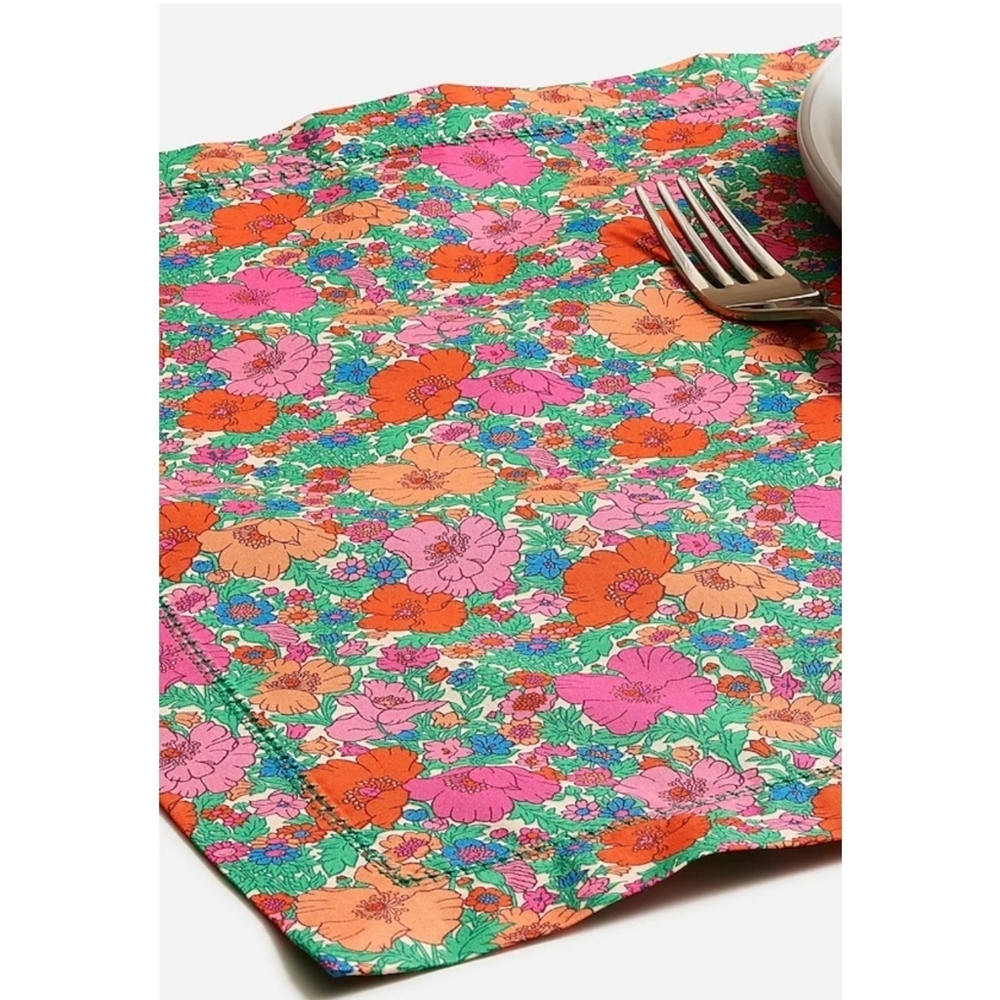 J.Crew Limited-edition set-of-four placemats in Liberty® fabrics